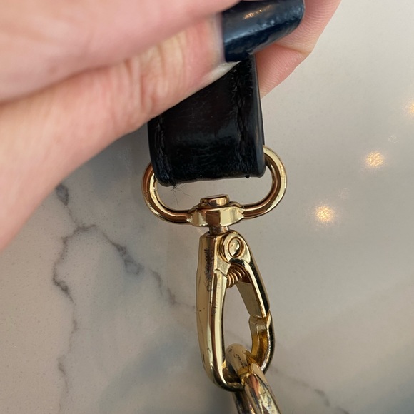 Badgley mischka cross body leather black satchel - Picture 3 of 16